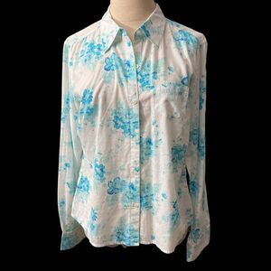 AT LAST & CO VINTAGE BUTTON DOWN / SZ: L / WONDERFUL CONDITION